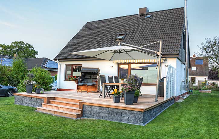 Impression Terrasse • Bünder